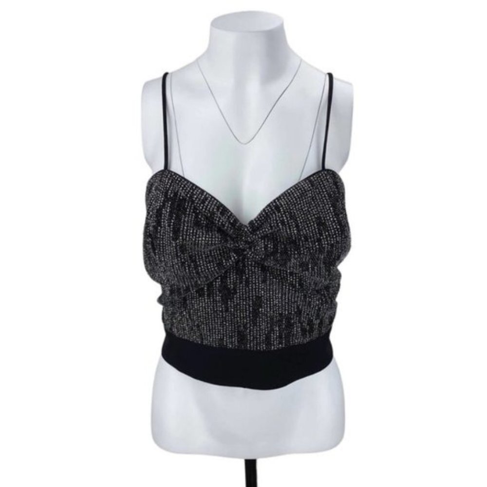 Joseph Ribkoff Shimmering Metallic  Bustier Sz 18 Rear Zip